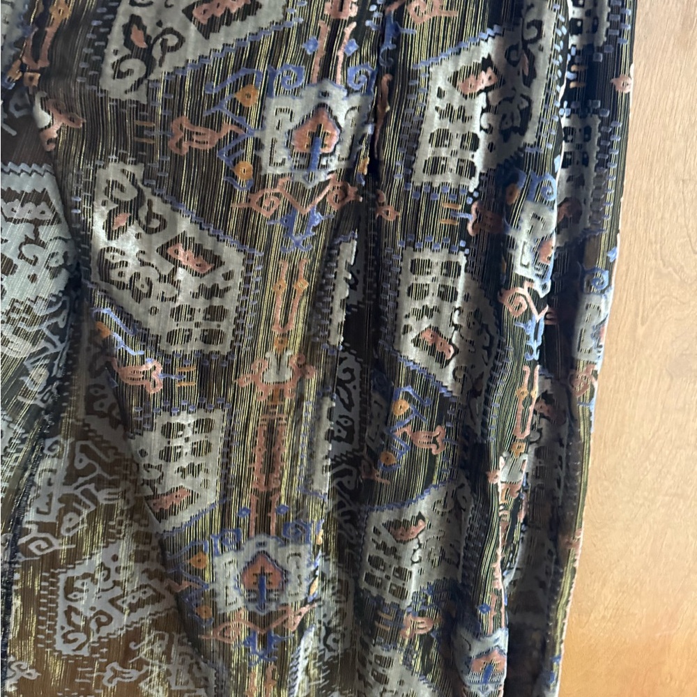 Top Shop Elegant Multicolor Patterned Women's Dre… - image 8